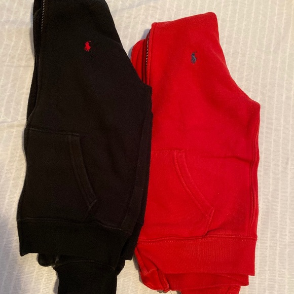 Polo Ralph Lauren Other - 2 Boys Polo Zip-Up Sweaters Size 7